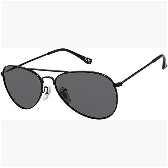 Oversized Aviator Sunglasses, Polarized, Stainless Steel main image 5